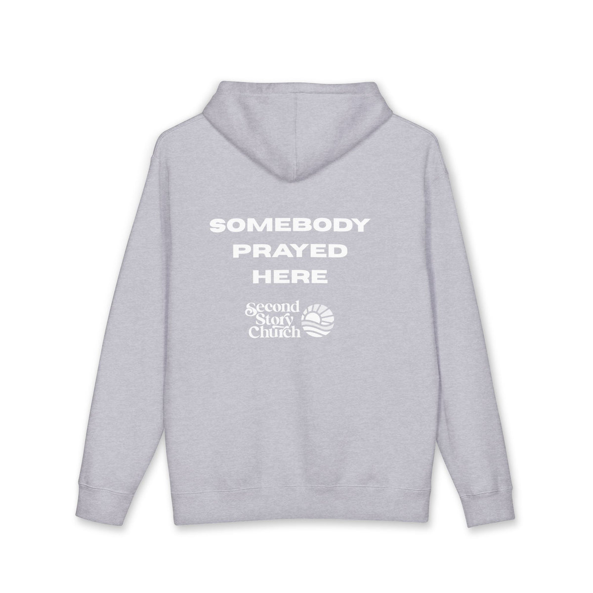 Prayerful Hoodie — "Somebody Prayed Here"
