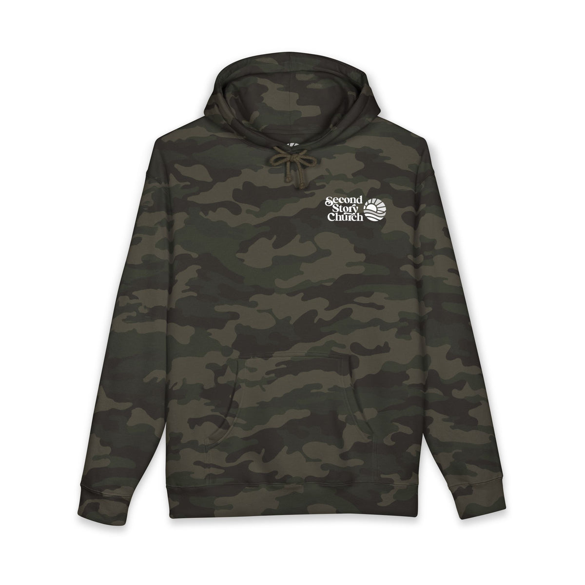 Prayerful Hoodie — "Somebody Prayed Here"