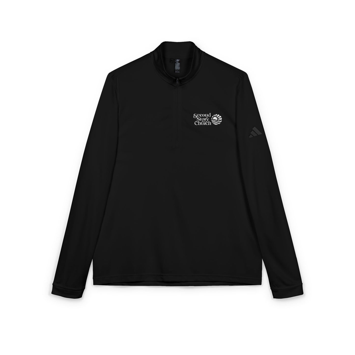 Second Story Church Unisex Quarter Zip - Adidas