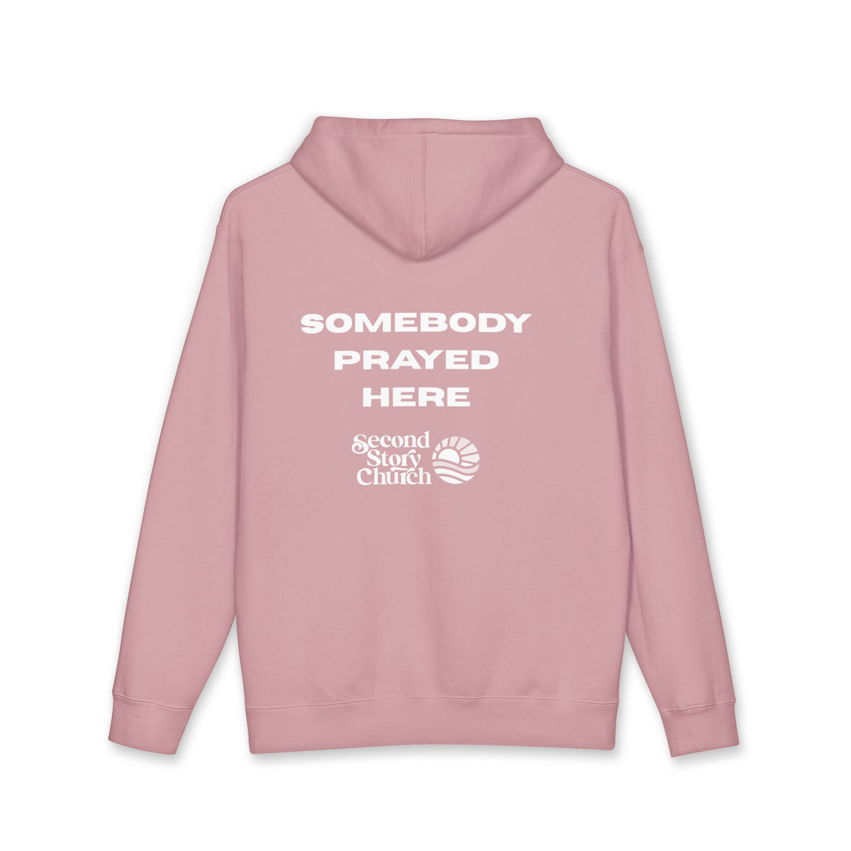 Prayerful Hoodie — "Somebody Prayed Here"