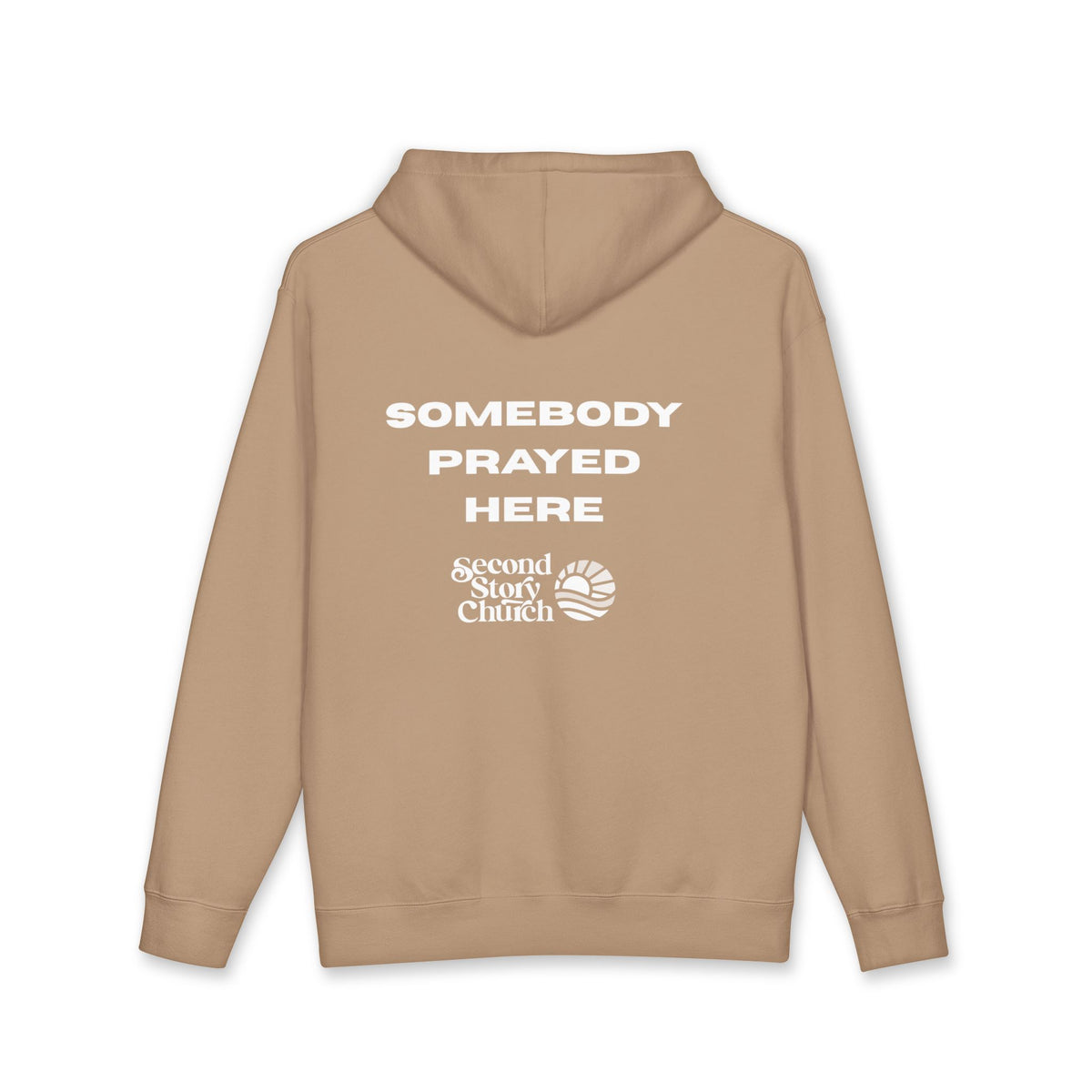 Prayerful Hoodie — "Somebody Prayed Here"