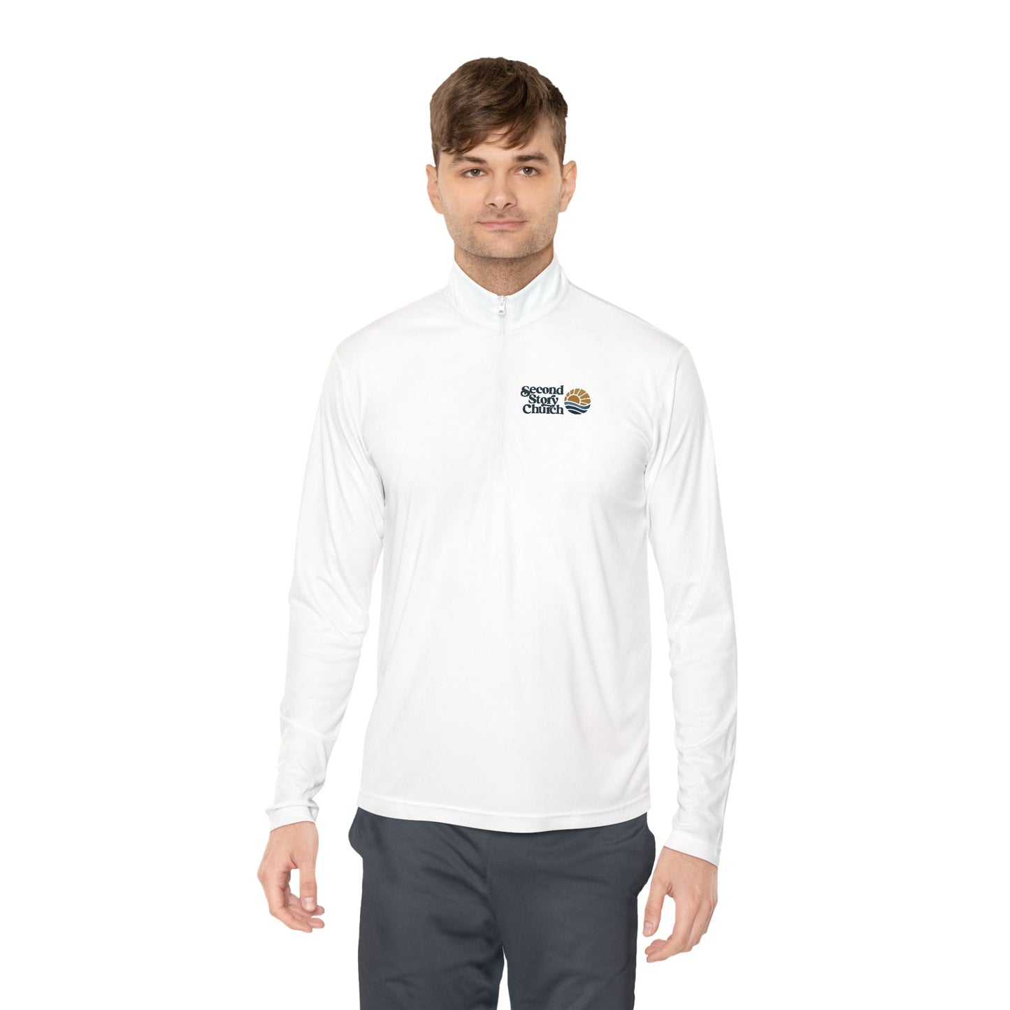 Second Story Church Unisex Quarter-Zip Pullover