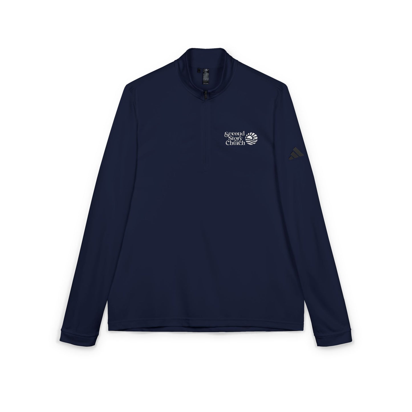 Second Story Church Unisex Quarter Zip - Adidas