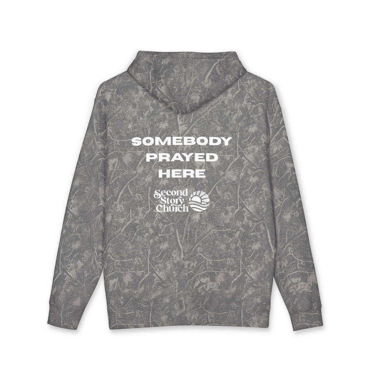 Prayerful Hoodie — "Somebody Prayed Here"