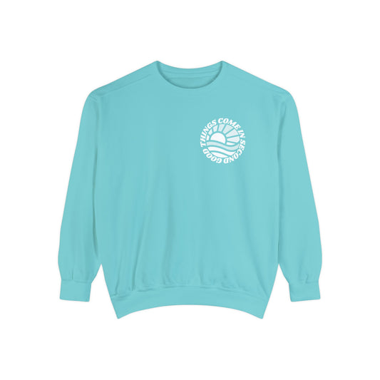 Good Things Come in Second Crewneck