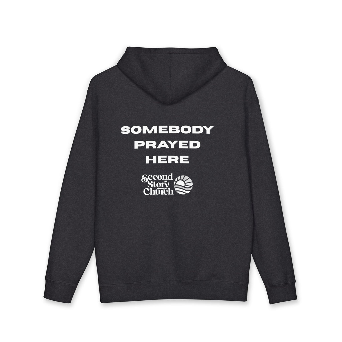 Prayerful Hoodie — "Somebody Prayed Here"