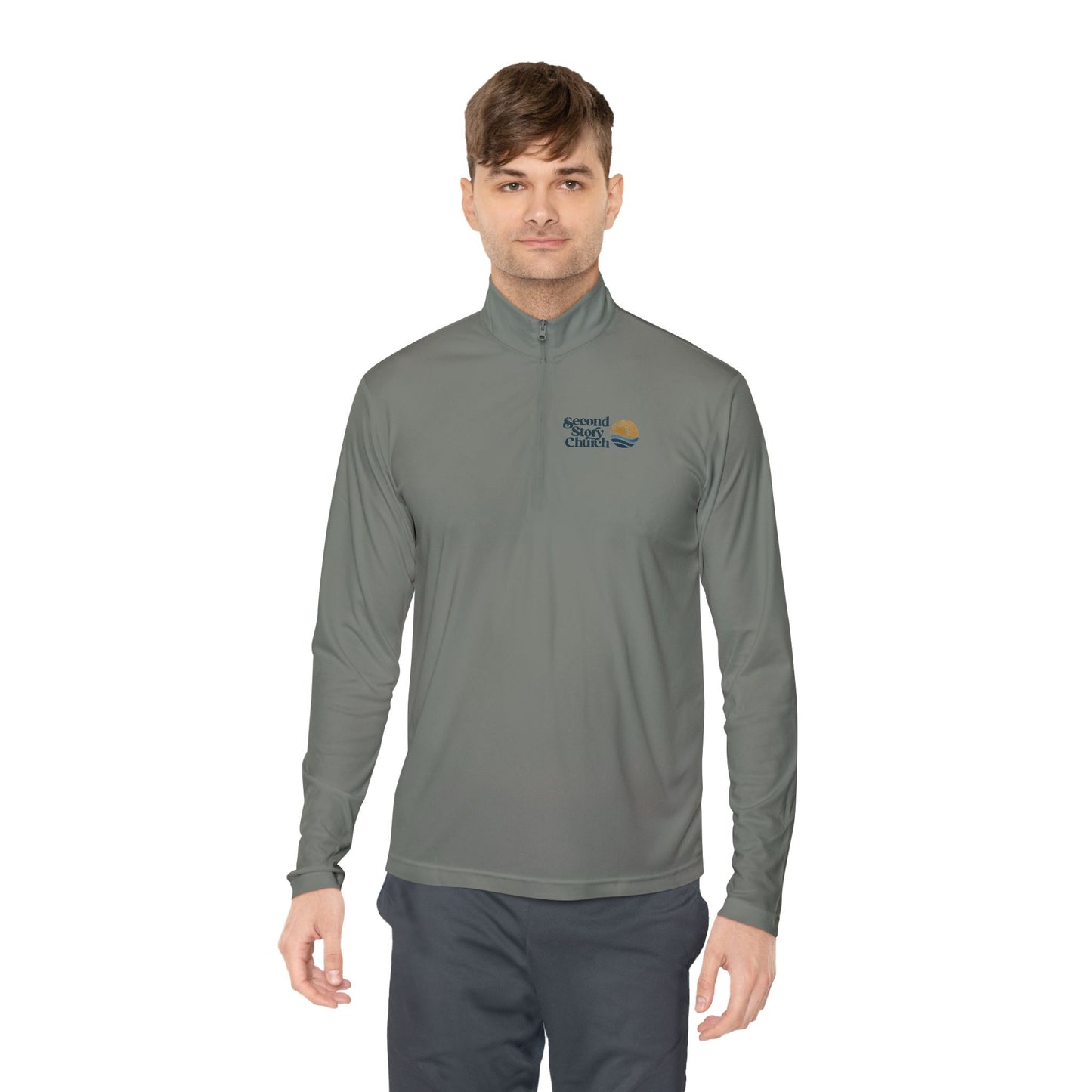 Second Story Church Unisex Quarter-Zip Pullover