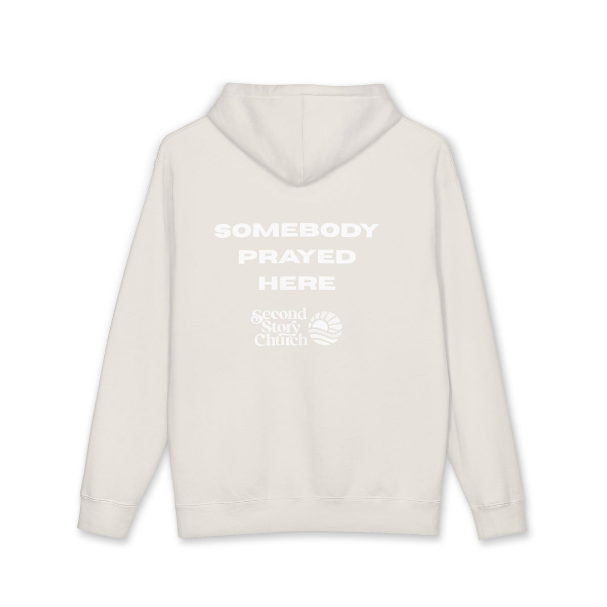 Prayerful Hoodie — "Somebody Prayed Here"