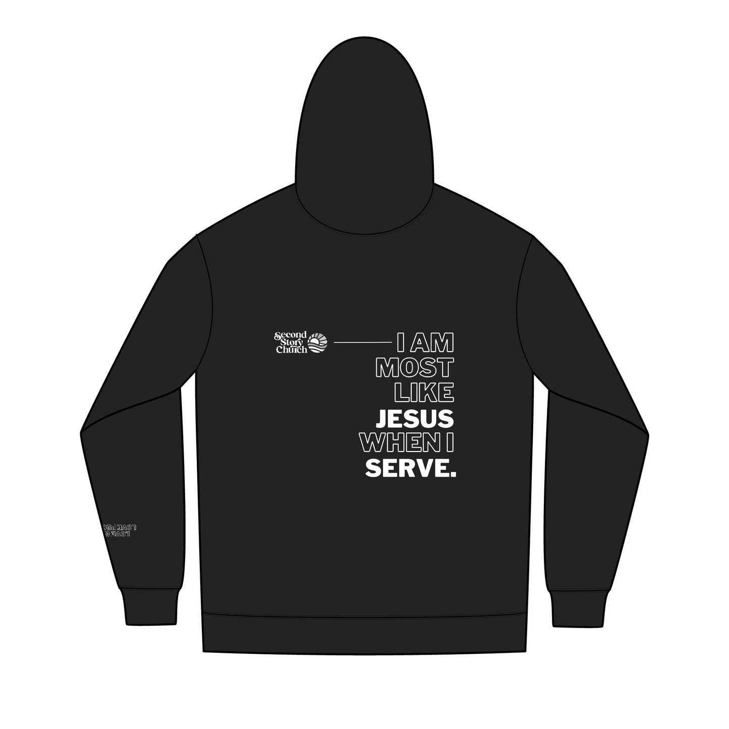 Second Story Church - Love God, Love People Full-Zip Hoodie