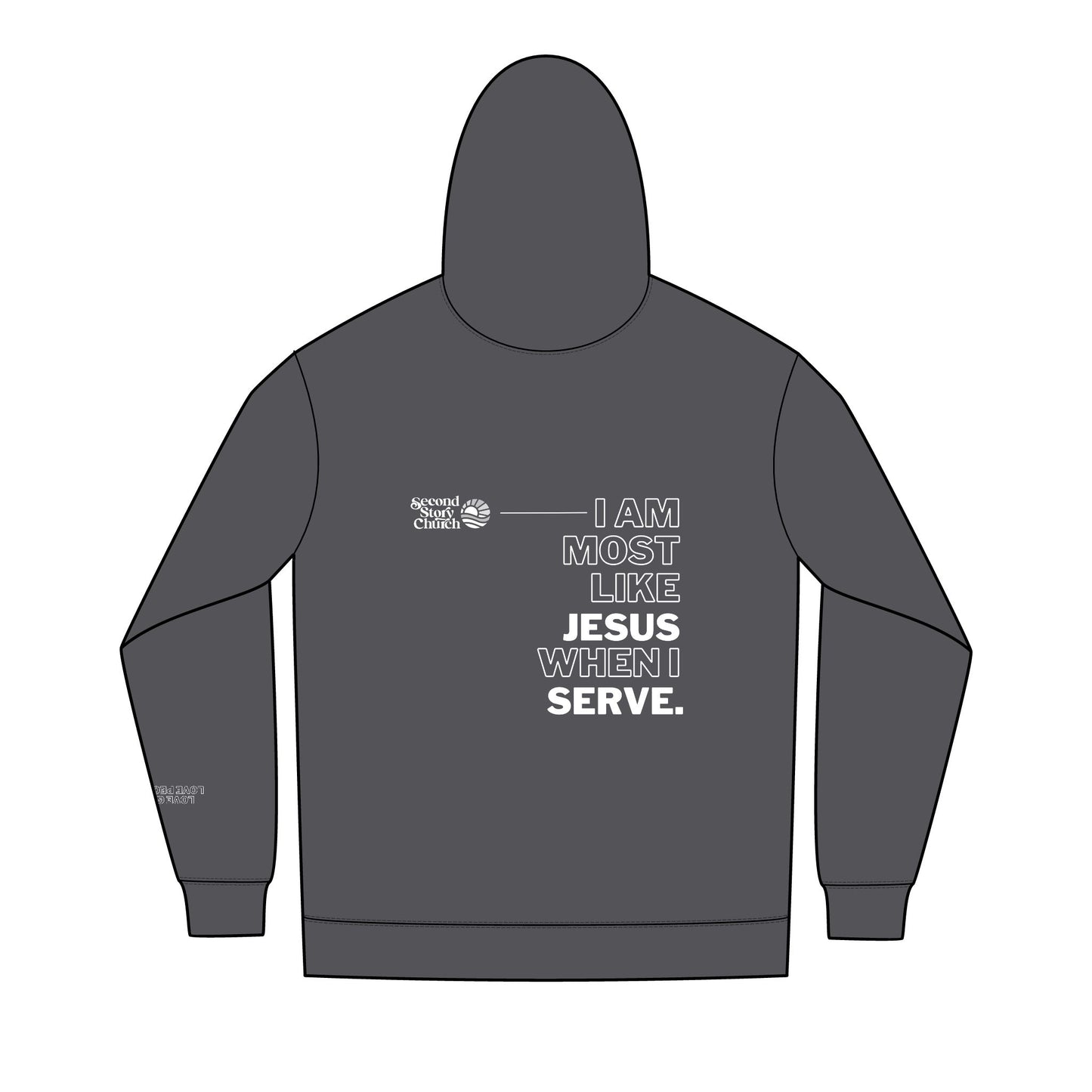Second Story Church - Love God, Love People Full-Zip Hoodie