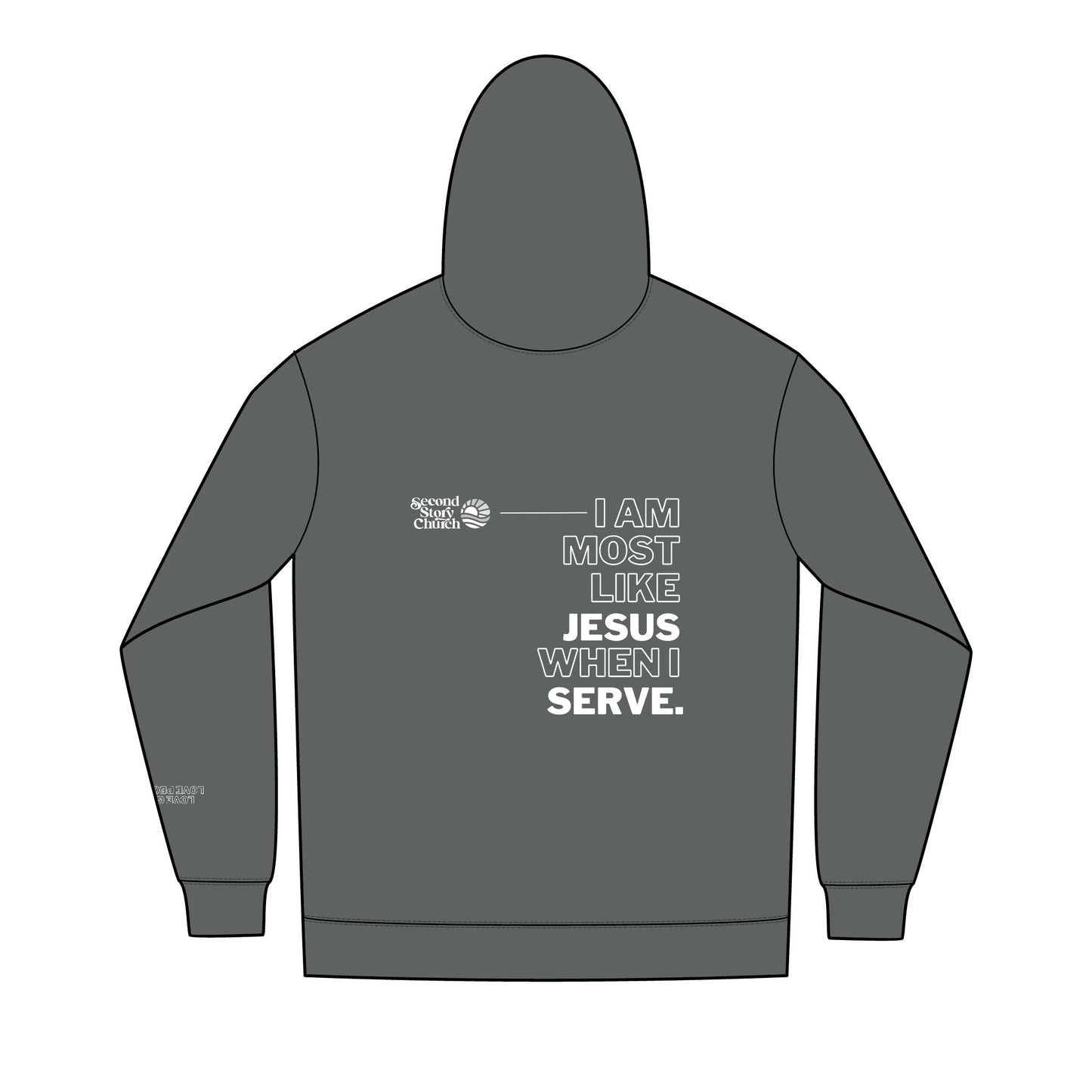 Second Story Church - Love God, Love People Full-Zip Hoodie