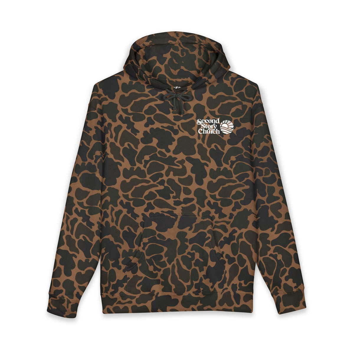 Prayerful Hoodie — "Somebody Prayed Here"