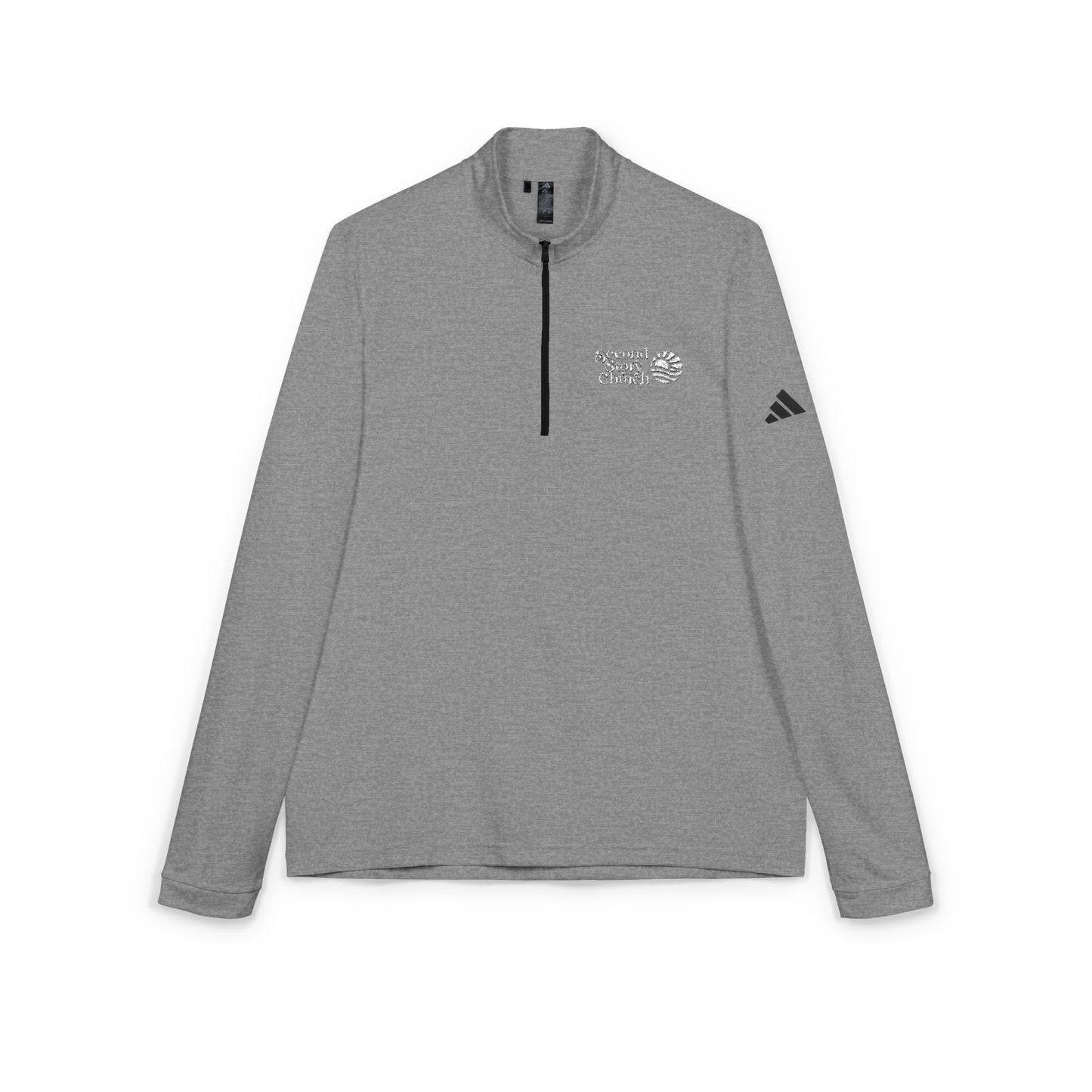 Second Story Church Unisex Quarter Zip - Adidas