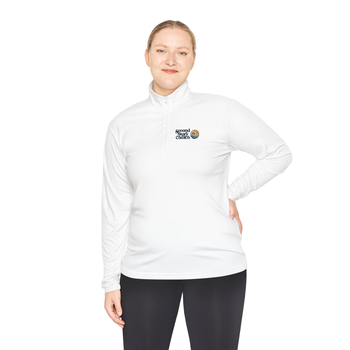 Second Story Church Unisex Quarter-Zip Pullover