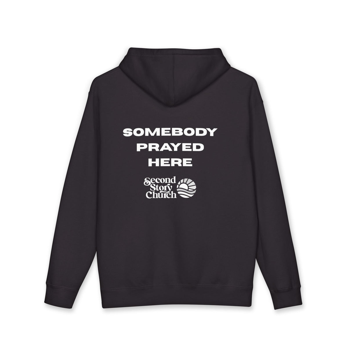 Prayerful Hoodie — "Somebody Prayed Here"