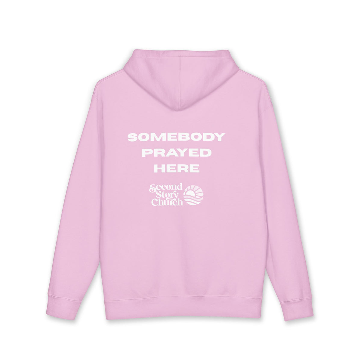 Prayerful Hoodie — "Somebody Prayed Here"