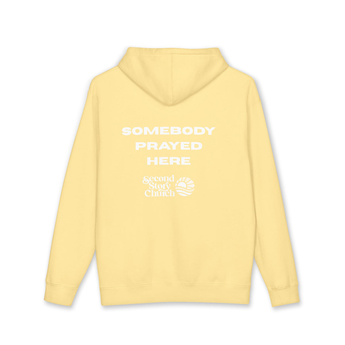 Prayerful Hoodie — "Somebody Prayed Here"